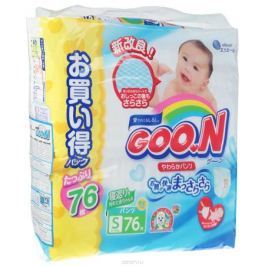 GOON Подгузники-трусики Ultra Jumbo Pack S 4-9 кг 76 шт