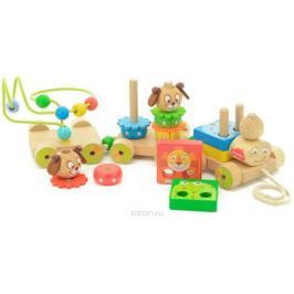 Мир деревянных игрушек Развивающая игрушка Паровозик Чух-чух №1
