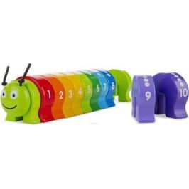 Melissa & Doug Обучающая игра Деревянная Гусеница-счеты