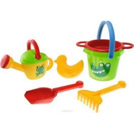 Gowi Набор игрушек для песочницы Крокодил 6 предметов