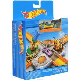Hot Wheels City Игрушечный трек Перекресток роботов