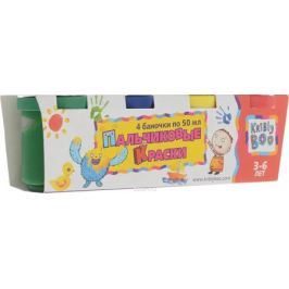 Kribly Boo Краски пальчиковые 4 цвета